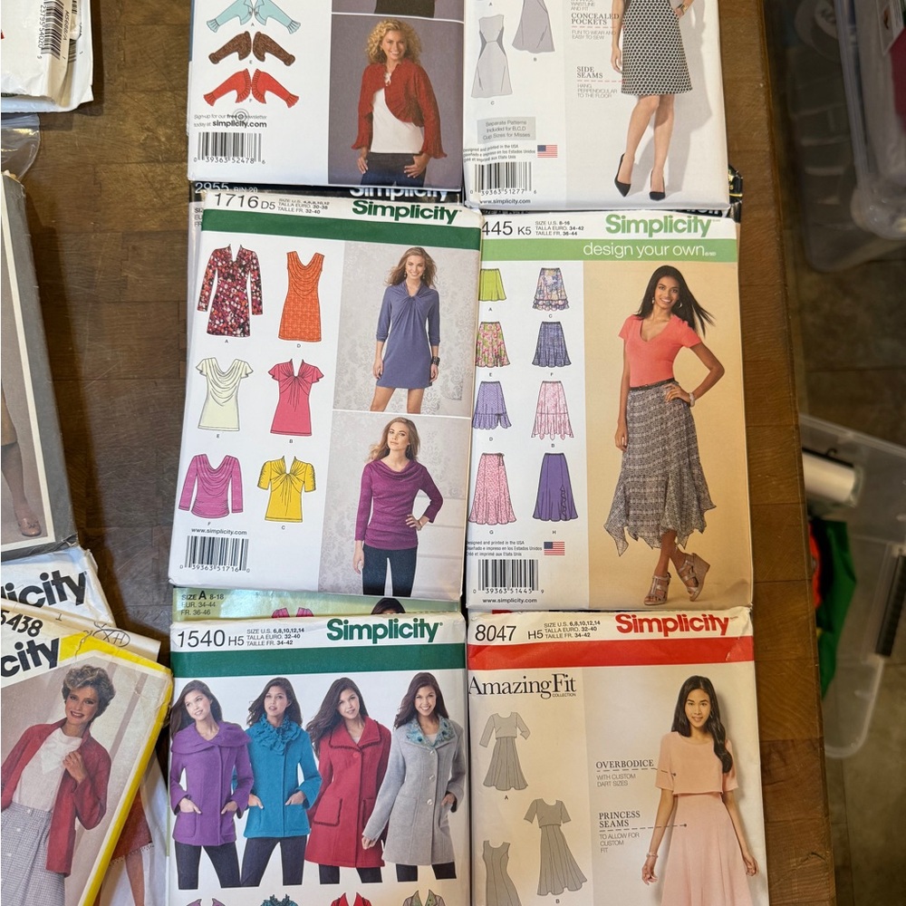 22 Vintage Simplicity Sewing Pattern Women’s Homemade Clothing - Picture 3 of 13